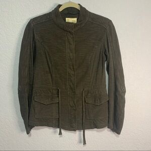 Anthropologie Saturday Sunday Brown Cinched Jacket